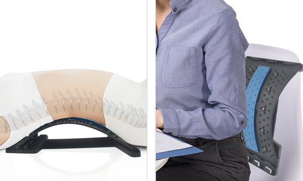 Instant Relief: Ergonomic Lumbar Region Massager