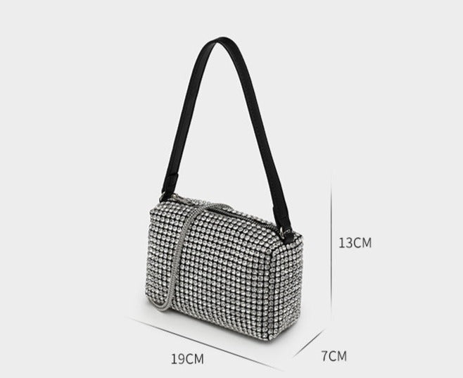 Bright Mini Rhinestone Bag